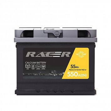 Автомобильный аккумулятор RACER GT 55.1 фото 354x354