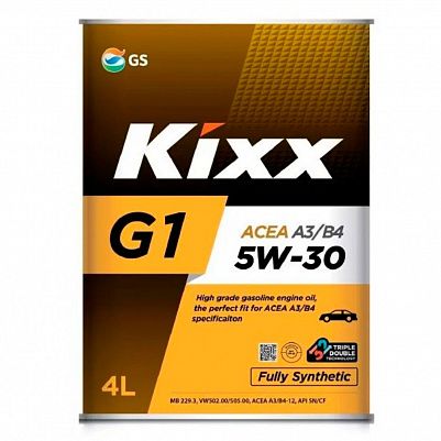 Kixx G1 5w30 A3/B4 4л фото 401x401