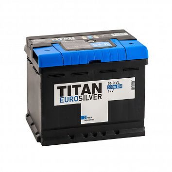 Автомобильный аккумулятор Titan EUROSILVER 56.0 фото 354x354