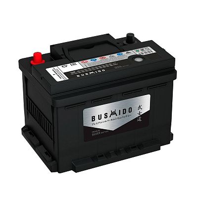 Автомобильный аккумулятор BUSHIDO Premium 61.0 LB2 (56177) 61Ач фото 400x400