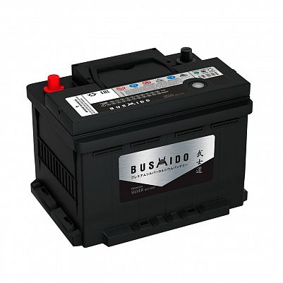 Автомобильный аккумулятор BUSHIDO Premium 61.0 LB2 (56177) 61Ач фото 401x401