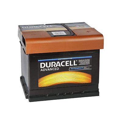 Автомобильный аккумулятор Duracell DA 50T 50 Ач обр/п низкий куб фото 400x400