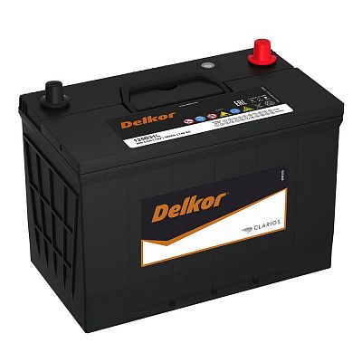 Автомобильный аккумулятор DELKOR (JP) 125D31L (105) фото 400x400
