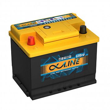 Автомобильный аккумулятор AlphaLINE ULTRA 68.1 L2 (56801) фото 354x354
