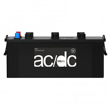 Аккумулятор для грузовиков AC/DC (Рязань) 190.3 узкий euro, клемма под конус фото 354x354