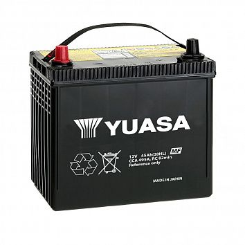 Автомобильный аккумулятор YUASA MF Black Edition 80D23R (65) фото 354x354