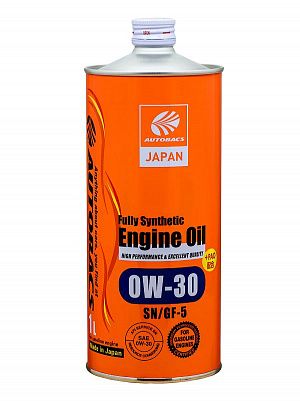 Autobacs Engine Oil FS 0w30 SN/GF-5+PAO 1л фото 300x401