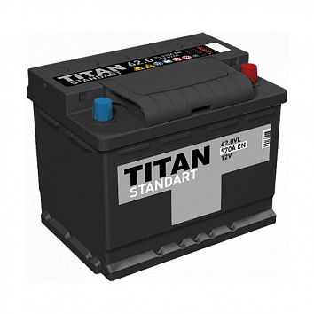 Автомобильный аккумулятор Titan Asia Standart 72.0 (D26L) фото 354x354