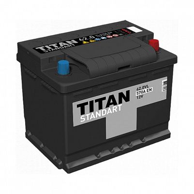 Автомобильный аккумулятор Titan Asia Standart 72.0 (D26L) фото 401x401