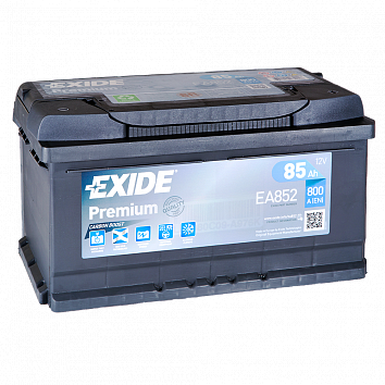 Автомобильный аккумулятор Exide Premium 85.0 (EA852)  низкий фото 354x354