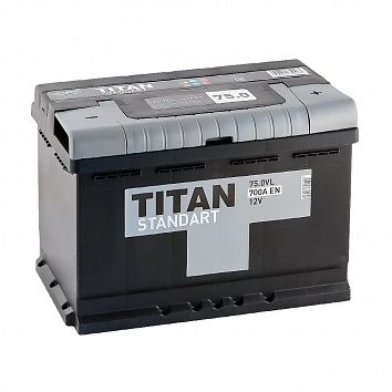 Автомобильный аккумулятор TITAN Standart 75.0 фото 354x354