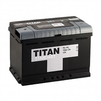 Автомобильный аккумулятор TITAN Standart 75.1 фото 354x354