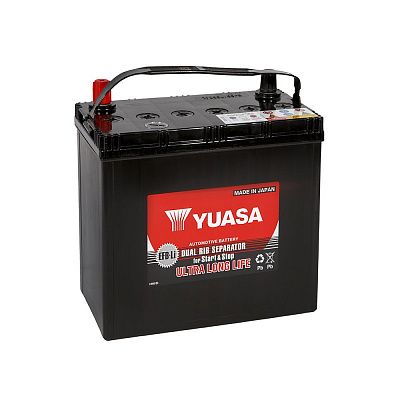 Автомобильный аккумулятор YUASA EFB 55B20R (38) фото 400x400