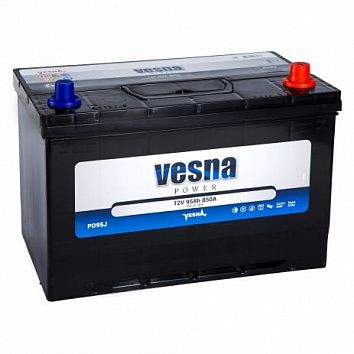 Автомобильный аккумулятор VESNA Power 95 (D31L) фото 354x354