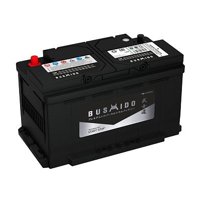 Автомобильный аккумулятор BUSHIDO Premium 80.0 LB4 (58039) фото 400x400