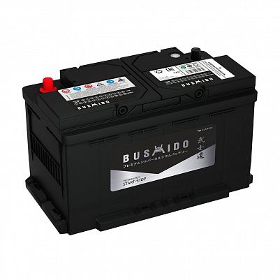 Автомобильный аккумулятор BUSHIDO Premium 80.0 LB4 (58039) фото 401x401