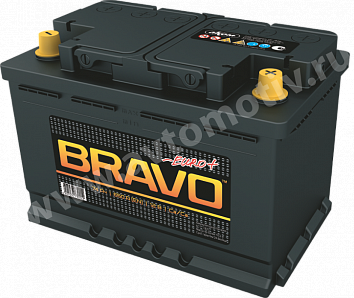 Автомобильный аккумулятор Bravo 74.0 фото 354x298