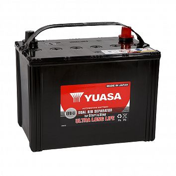 Автомобильный аккумулятор YUASA EFB 110D26R (74) фото 354x354