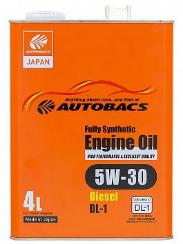 Autobacs Engine Oil FS Diesel DL-1 5W30 4л фото 265x354