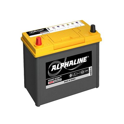 Автомобильный аккумулятор ALPHALINE AGM AX B24R 45Ah фото 400x400
