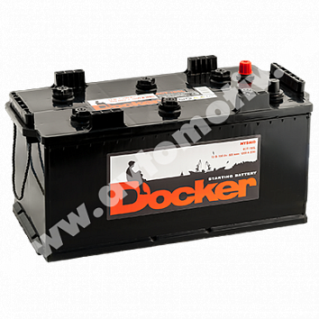 Аккумулятор для грузовиков DockeR 190.4 конус фото 354x354