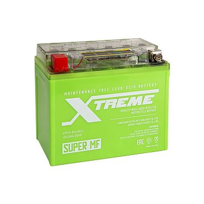 Мото аккумулятор Xtreme UTX13(YTX12)-BS iGEL (13Ah) фото 400x400