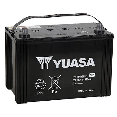 Автомобильный аккумулятор YUASA MF Black Edition 115D31R (90) фото 400x400