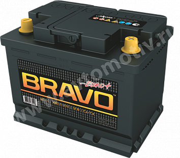 Автомобильный аккумулятор Bravo 60.0 фото 354x310