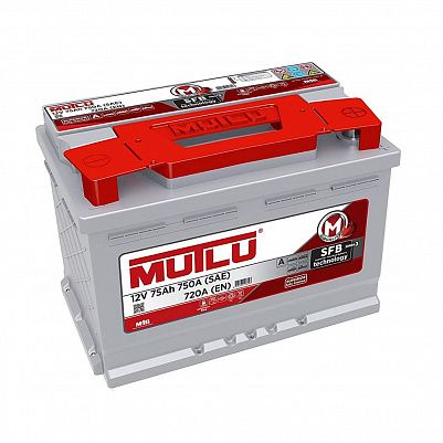 Автомобильный аккумулятор Mutlu SMF 57512 SFB серия 3 L3.75.072.A 75.0 Ач фото 401x401