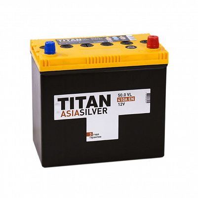 Автомобильный аккумулятор Titan AsiaSilver 50.1 (65B24R) фото 401x401