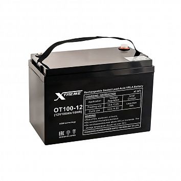 Аккумулятор Xtreme VRLA 12v  100Ah (OT100-12) фото 354x354
