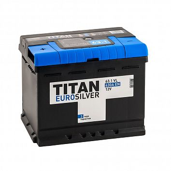 Автомобильный аккумулятор Titan EUROSILVER 63.1 фото 354x354